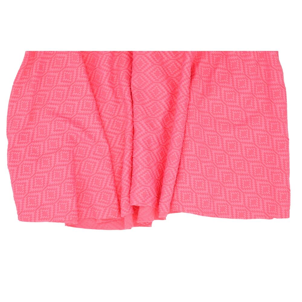 Swim Solutions Women's Textured Underwire Tankini Top In Guava Pink - Picture 4 of 5